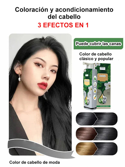 Extracto Puro De Plantas Para Teñir Canas Tinte Burbuja - （Compre 2 y reciba el envío gratis）