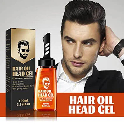 🎁Gel para Peinar el Cabello para Hombres 😍Péinate y estarás a la moda🔥