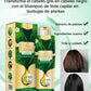 Shampoo de tinte vegetal para el cabello en burbujas