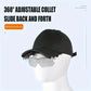 Gafas de sol deportivas con gorra con clip