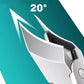 🔥 Venda limitada 60% OFF 🎁  Anti-Splash 25° Slant Edge Nail Clipper 3-Piece Set